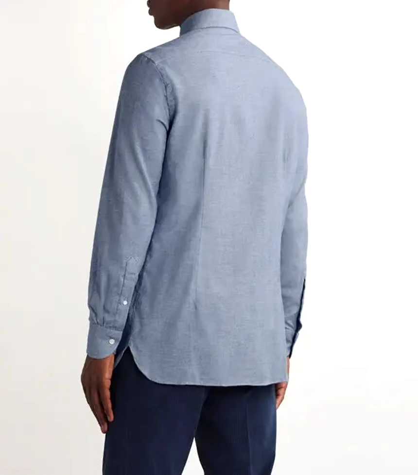 Men's Business Casual Long Sleeve Shirt